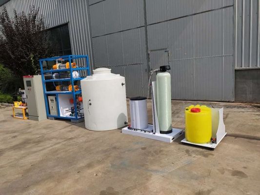 Service de réparation sur le terrain Générateur d'hypochlorite de sodium électrolytique de 2 kW pour piscine