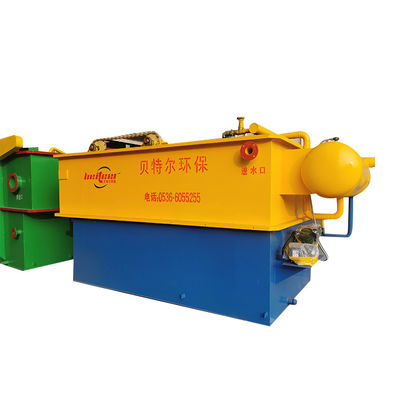 Machine de flottaison d'air pour le traitement des eaux usées industrielles avec service de maintenance sur le terrain