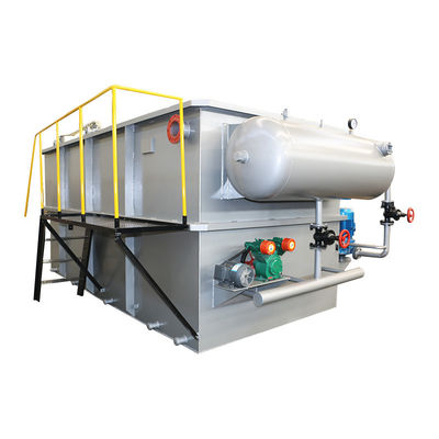 1500 kg de poids usine de traitement des eaux usées DAF pour le traitement des eaux usées à grande échelle