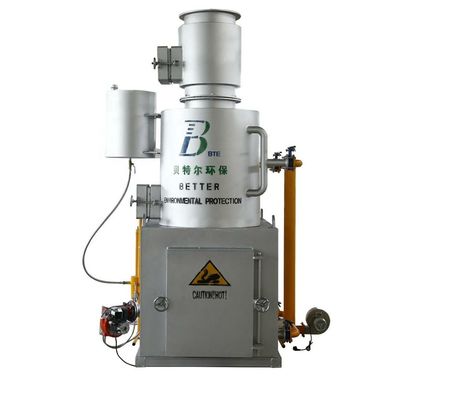 Incinérateur sans fumée personnalisé pour les animaux d'abattage de taille moyenne et petite 7,5 kW