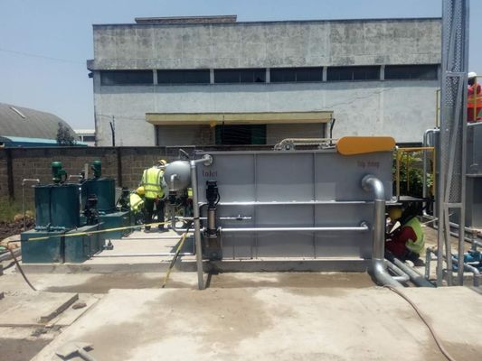 Flotation à l'air dissous pour la purification des eaux usées par revêtement en zinc/chrome/nickel/ cuivre