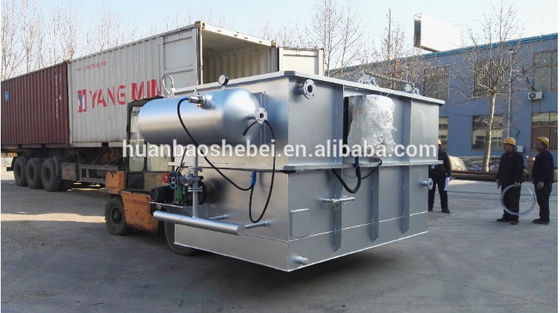 Flotation à l'air dissous pour la purification des eaux usées par revêtement en zinc/chrome/nickel/ cuivre