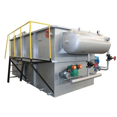 2024 Unité de flottaison à air dissous Système de traitement des eaux usées DAF en acier inoxydable