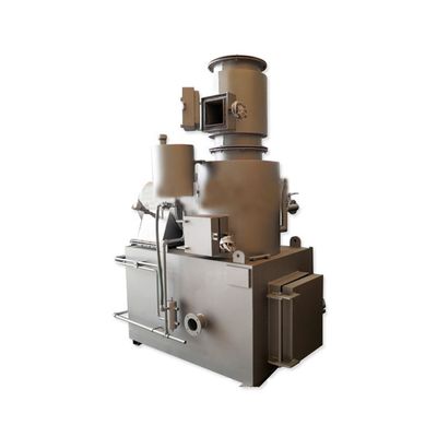 Incinérateur de déchets pour usine de pyrolyse avec fonction de combustion sans fumée 1000 kg