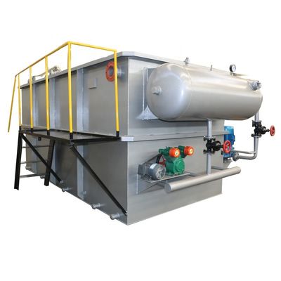Machine de flottaison d'air dissous de 5 mm d'épaisseur pour le traitement des eaux usées pétrochimiques au Kenya