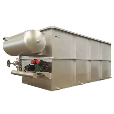 Machine de flottaison d'air dissous de 5 mm d'épaisseur pour le traitement des eaux usées pétrochimiques au Kenya