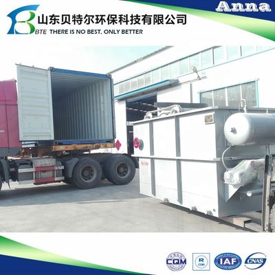 Petite unité DAF pour usine de traitement des eaux usées pétrolières 5-10 m3/heure 304 acier inoxydable