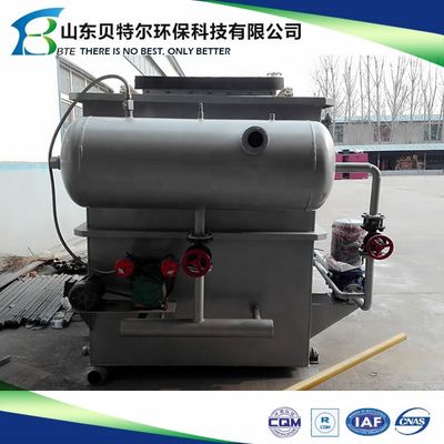 Petite unité DAF pour usine de traitement des eaux usées pétrolières 5-10 m3/heure 304 acier inoxydable