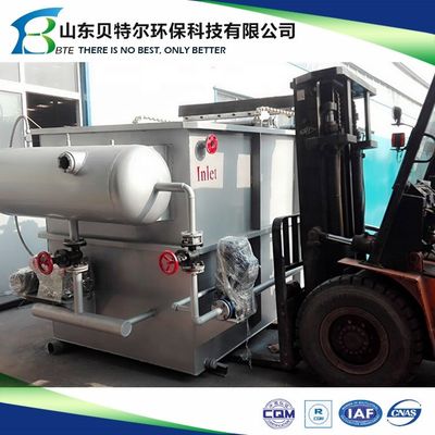Petite unité DAF pour usine de traitement des eaux usées pétrolières 5-10 m3/heure 304 acier inoxydable