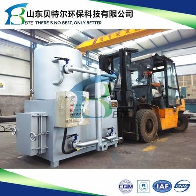 Machine municipale d'incinération de déchets solides avec brûleur de composants de base