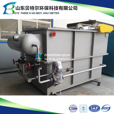 Système de flottaison par air dissous DAF pour une usine de traitement des eaux usées Productivité 500 L/heure