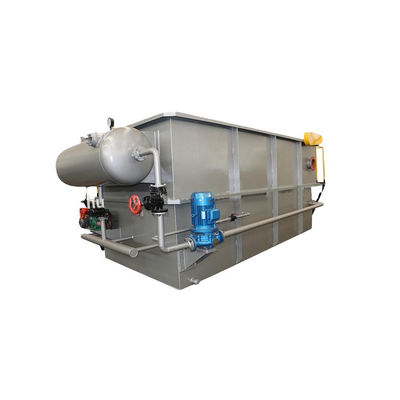 Unité Daf contrôlée par PLC de 2 à 300 cbm/h pour la séparation des huiles et des eaux usées dans le traitement des eaux usées