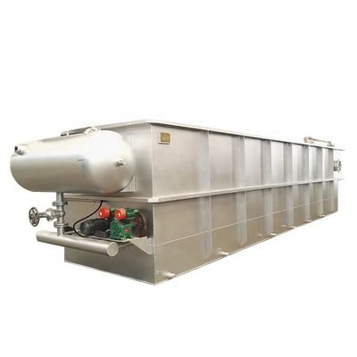 Équipement de sédimentation et de traitement avec dispositif de flottaison à l'air dissous