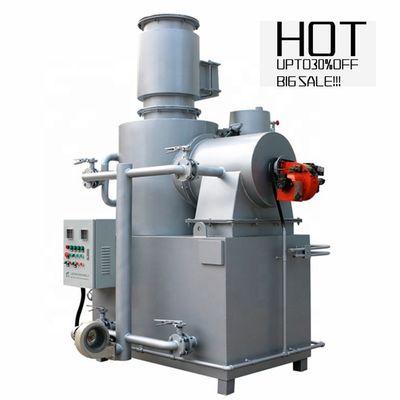 Équipement de traitement des déchets par combustion Incinérateur de gazage par pyrolyse en acier inoxydable