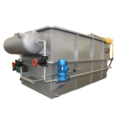 Machines de traitement des eaux usées de l'industrie à flot d'air dissous en acier inoxydable