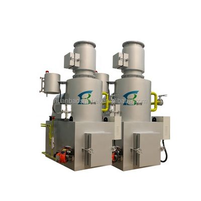 Incinérateur de déchets industriels à pétrole pour un fonctionnement simple et la combustion de déchets solides