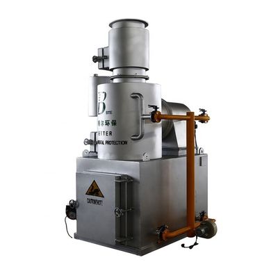 Entrepôts de matériaux de construction 380v/220v Incinérateur de petits déchets Processus 30-50 kg à chaque fois