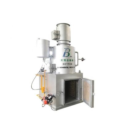 Entrepôts de matériaux de construction 380v/220v Incinérateur de petits déchets Processus 30-50 kg à chaque fois