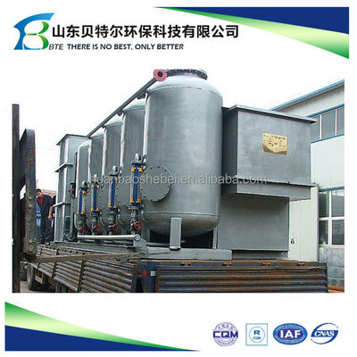 10*8M Machine de recyclage de l'eau de lavage de voiture avec flotation et filtration d'air intégré