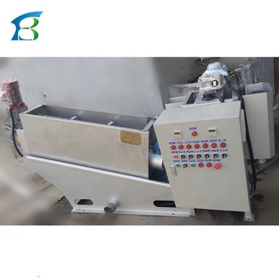 Traitement de l'eau 1 Presse A Vis Déshydrateur d'usine Presse à vis avec boîte de commande automatique