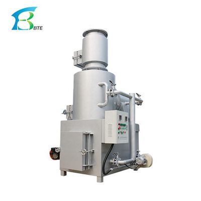 Incinérateur de volaille 900-1400 degrés Celsius Température 10 à 1000 kg par lot Capacité