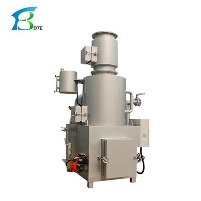 Incinérateur de volaille 900-1400 degrés Celsius Température 10 à 1000 kg par lot Capacité