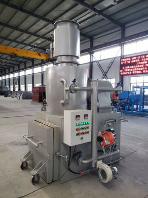 Incinérateur pour animaux de compagnie Machine de crémation sans fumée avec une capacité personnalisée de 10 à 500 kg/heure
