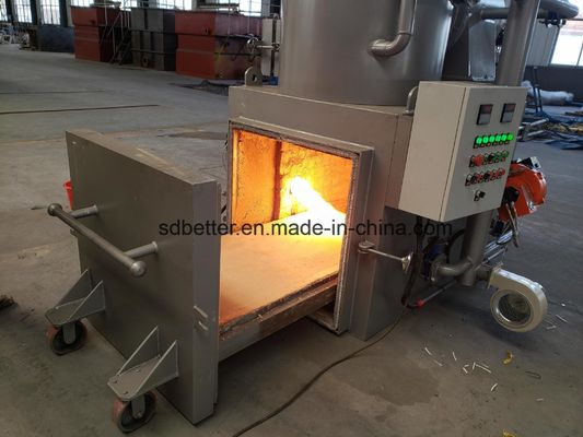 Commerce de détail Protection de l'environnement Machine incinératrice sans fumée Crematoire