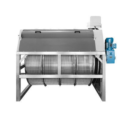Fermes Filtre à tambour rotatif en acier inoxydable 304 316 Filtre à tambour en aquaculture